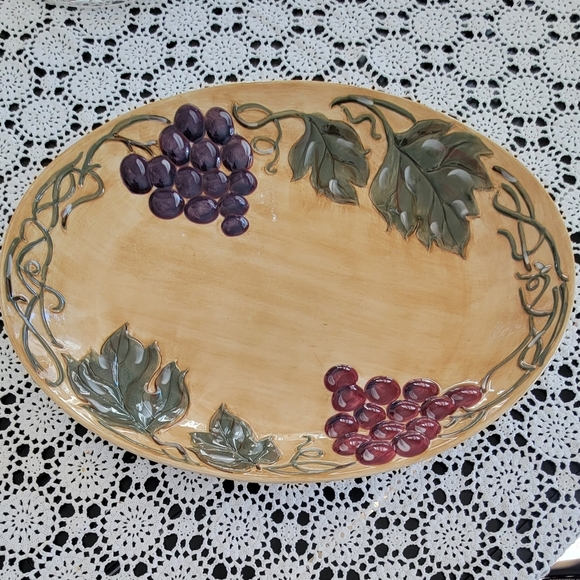 Meritage Large Oval Platter - Picture 1 of 6